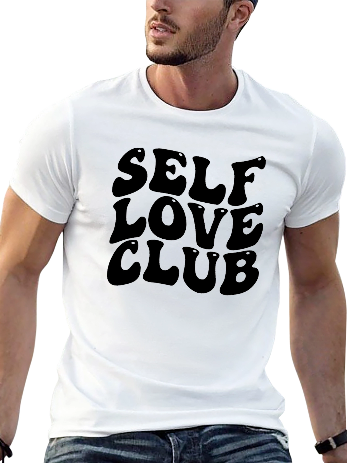 Self Love Club T-Shirt - Trendy Graphic Tee