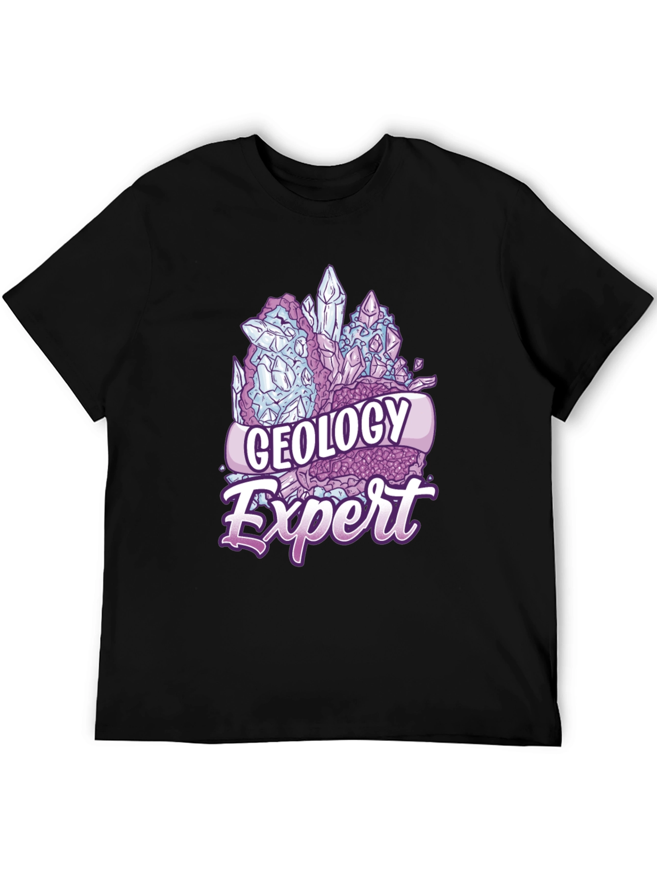 Geology Expert T-Shirt - Crystal Design