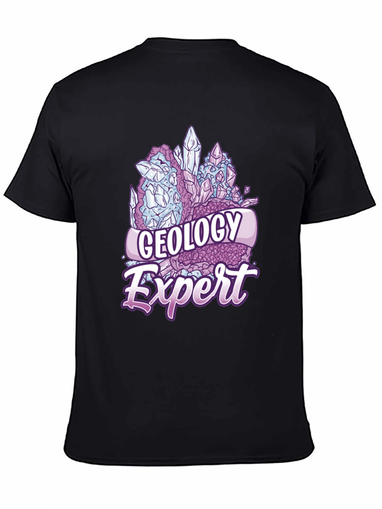 Geology Expert T-Shirt - Crystal Design