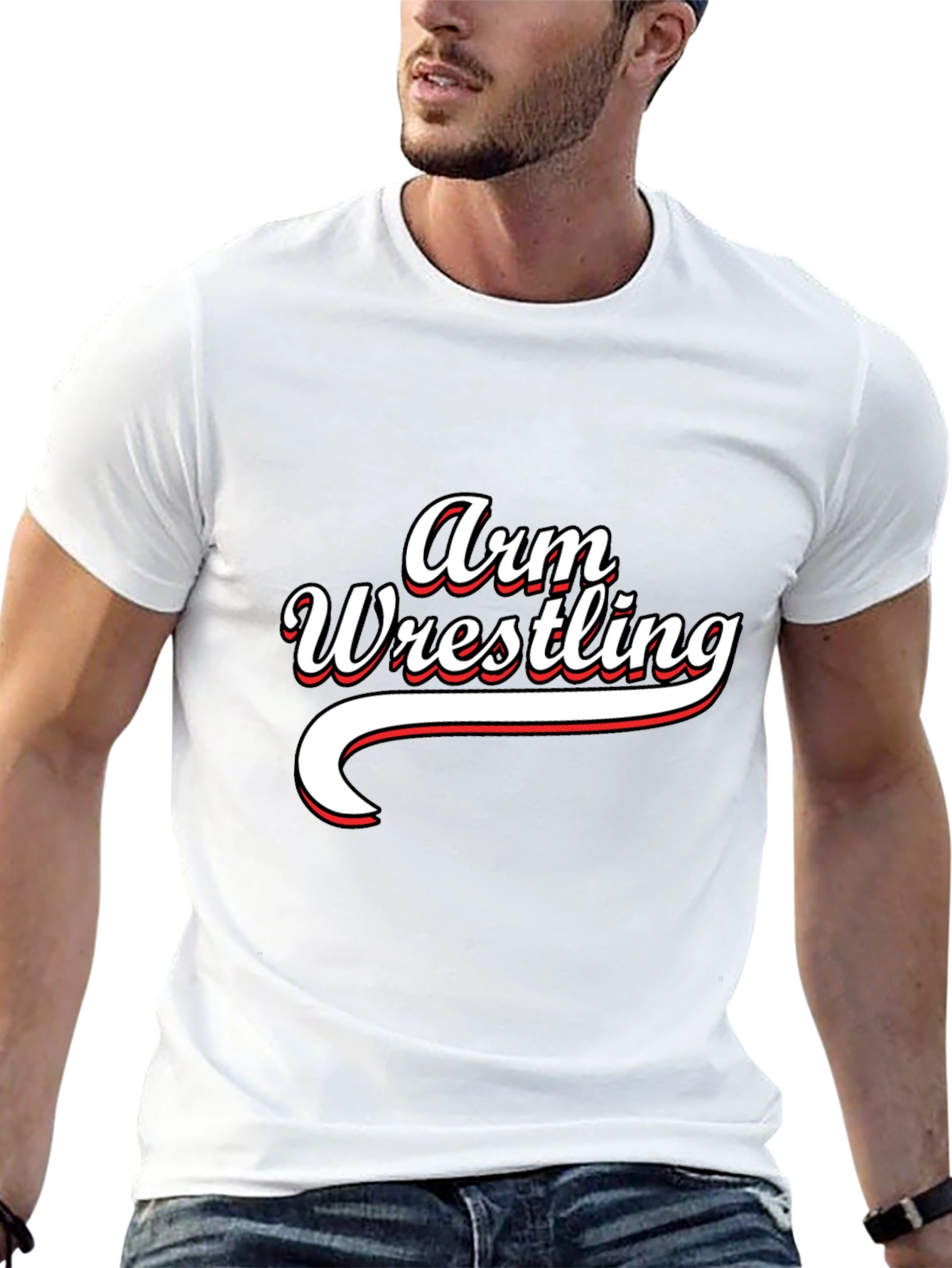 Arm Wrestling Graphic T-Shirt