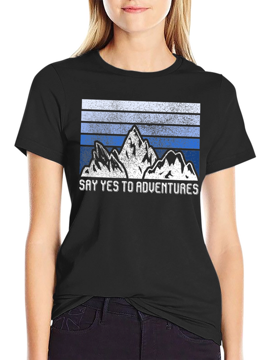 Adventure Awaits: Mountain Graphic Tee