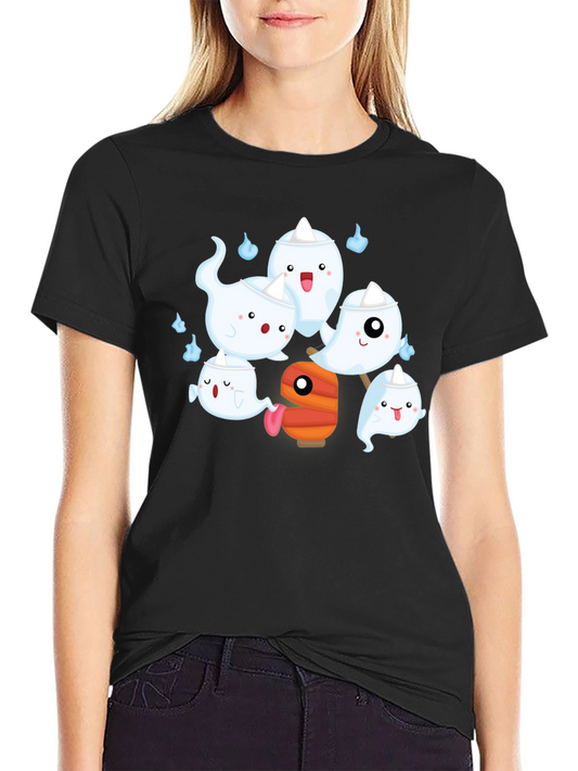 Halloween Ghostly Fun Graphic Tee