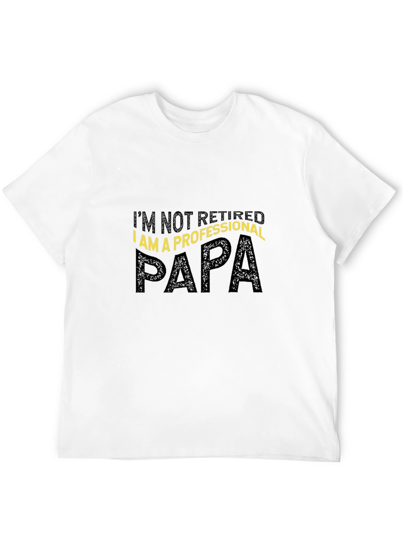 Professional Papa Black T-Shirt