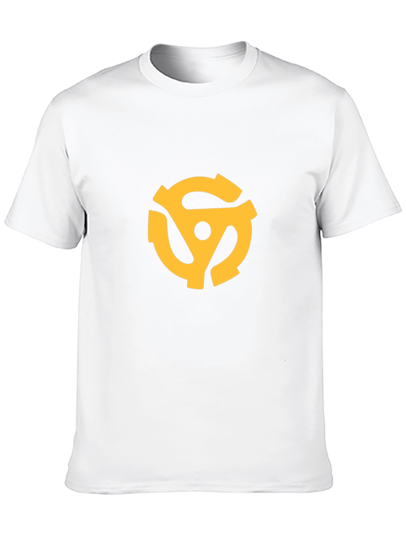 Retro Gold Record Adapter Graphic T-Shirt
