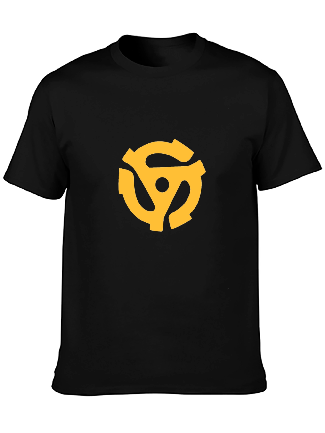 Retro Gold Record Adapter Graphic T-Shirt