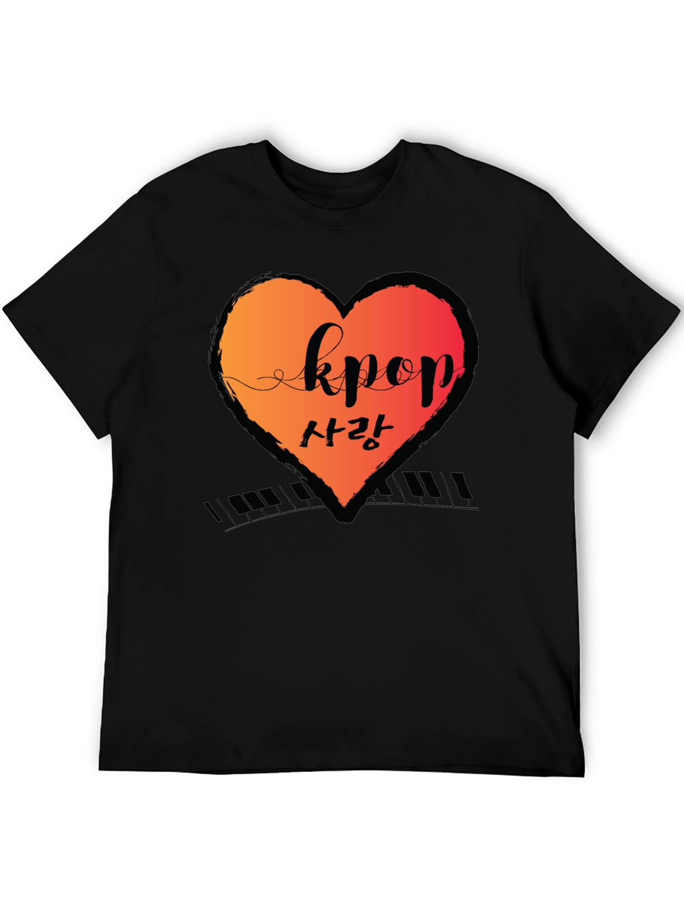 Kpop Love Heart T-Shirt