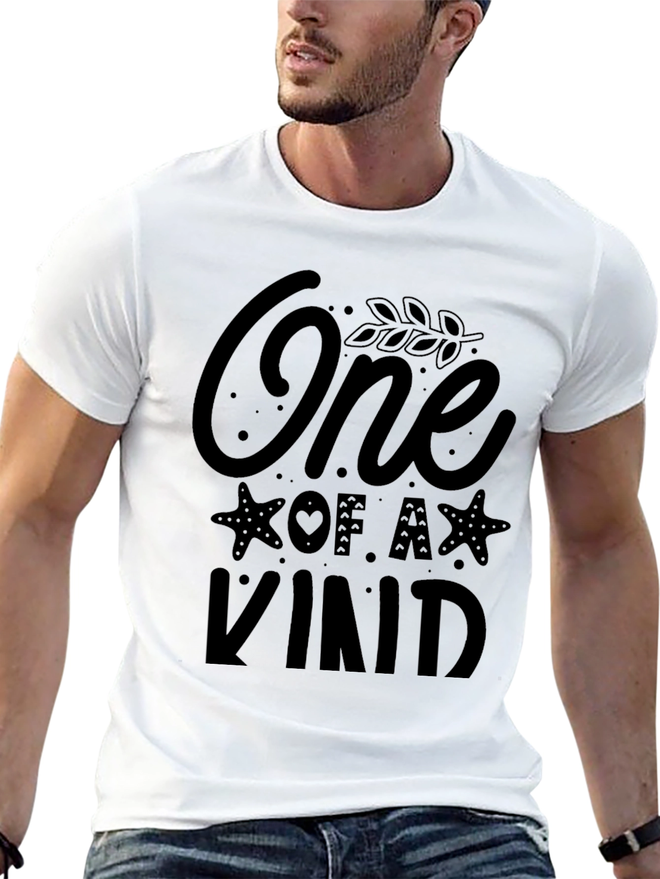 One of a Kind Black Graphic Tee