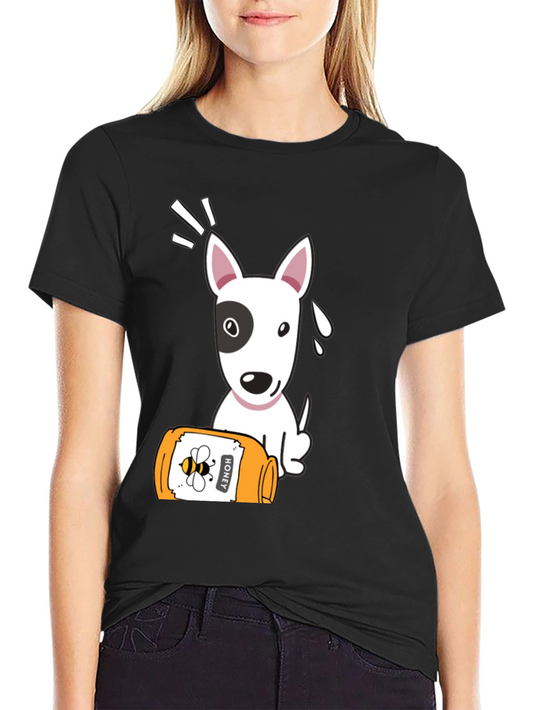 Bull Terrier Honey T-Shirt - Dog Lover Tee