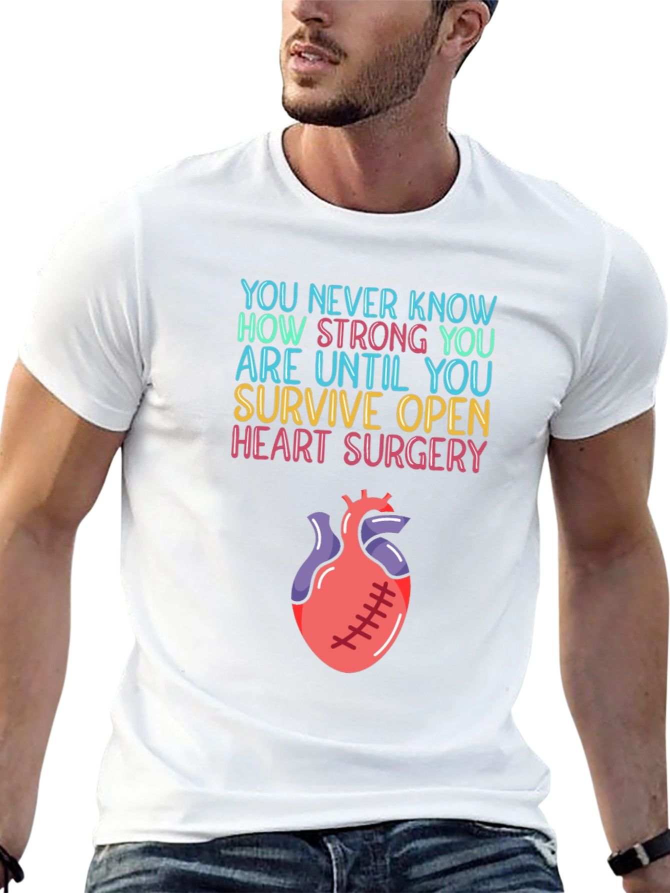 Open Heart Surgery Survivor T-Shirt