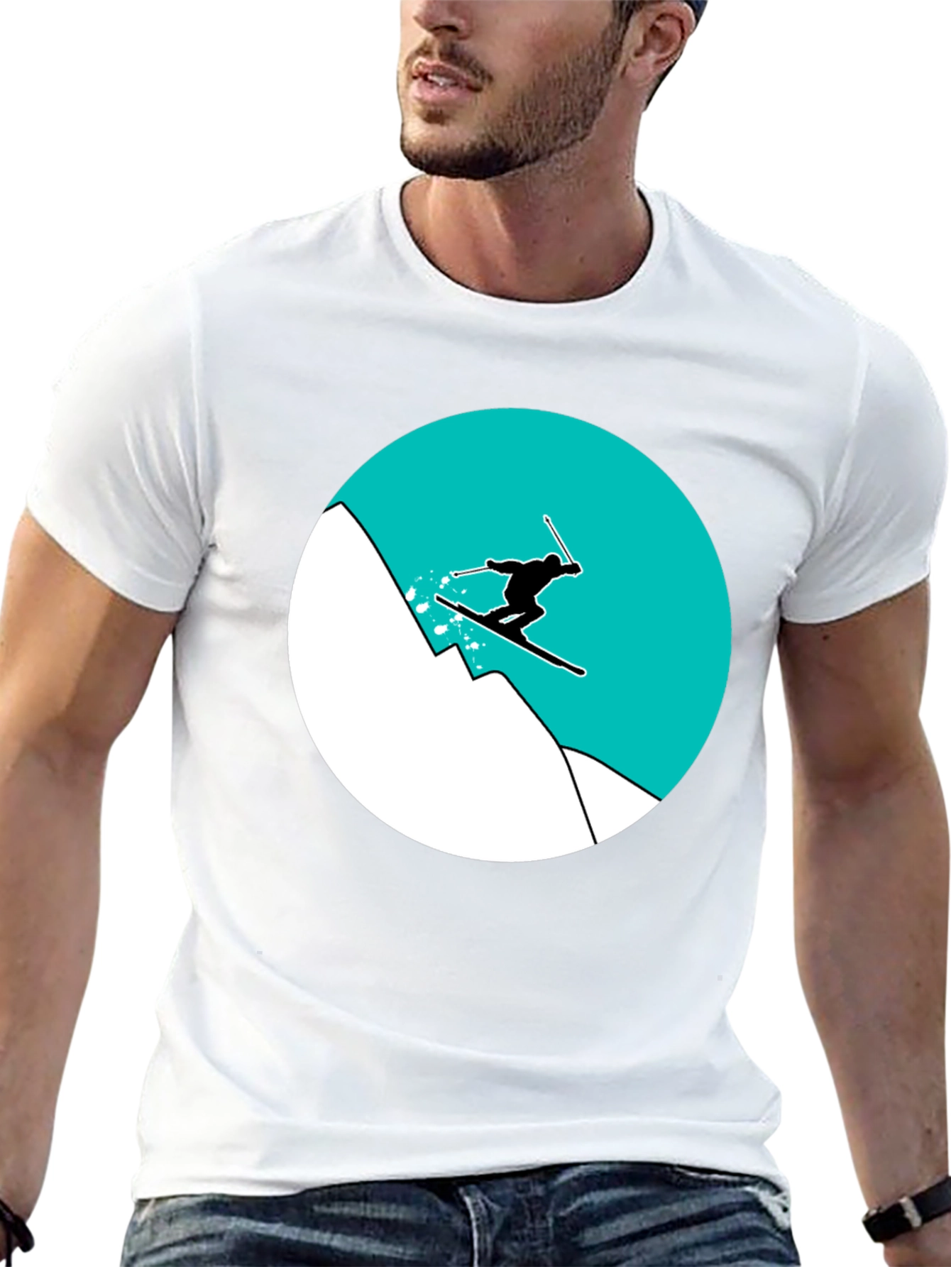 Ski Mountain Graphic Tee