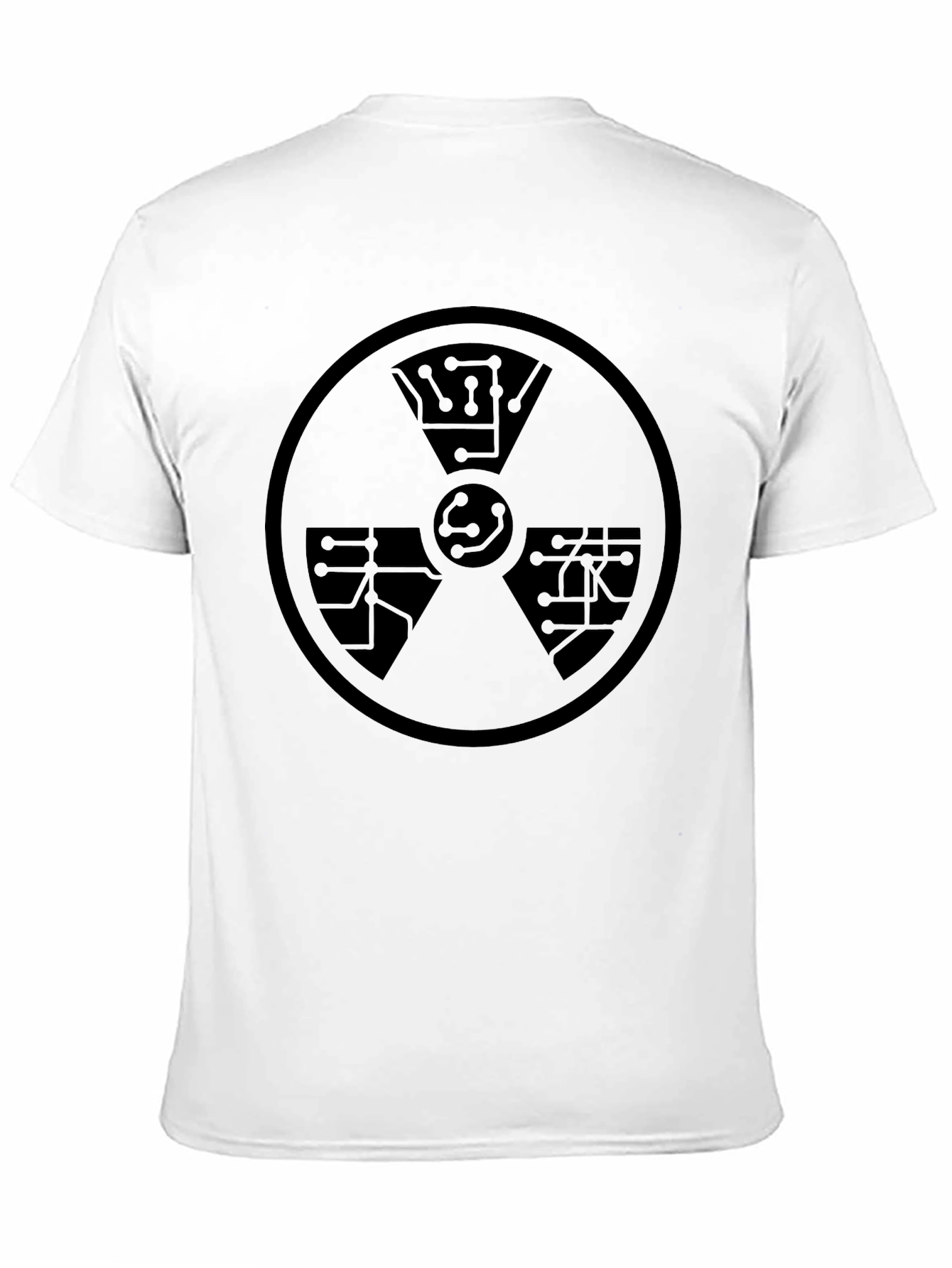 Tech Hazard Graphic Tee - Black Geek Style