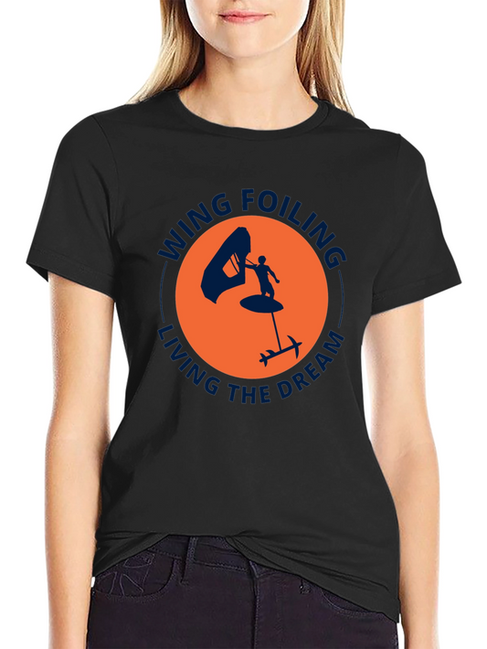 Wing Foiling T-Shirt - Living the Dream Tee