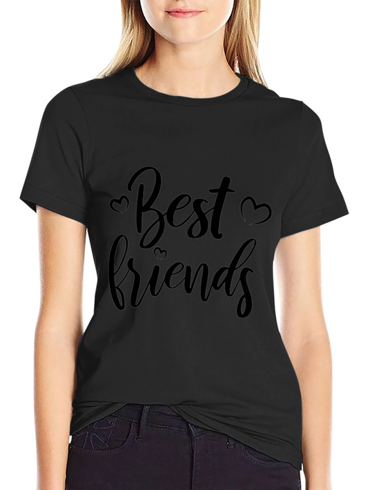 Best Friends Graphic Tee - Black