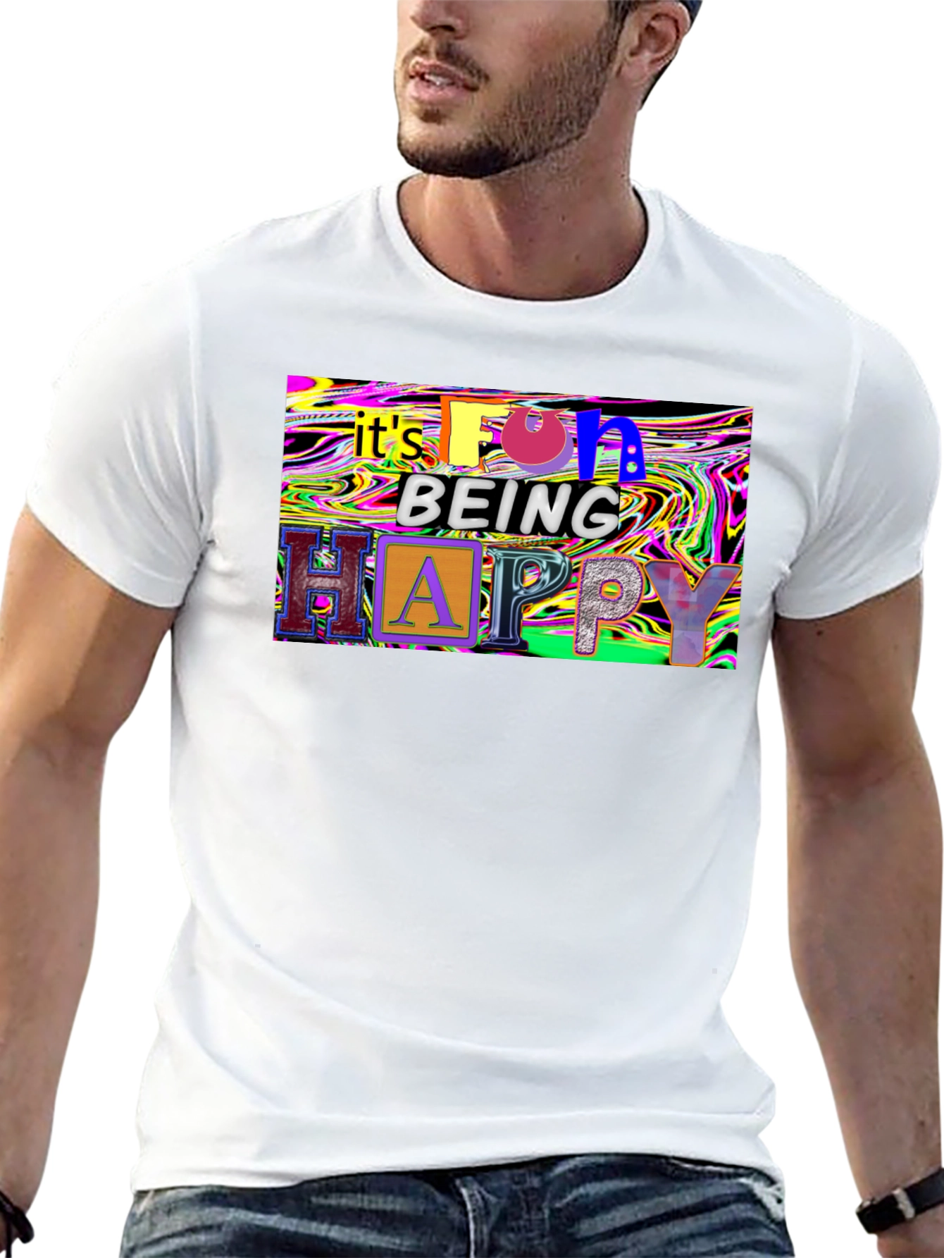Fun Being Happy Graphic Tee