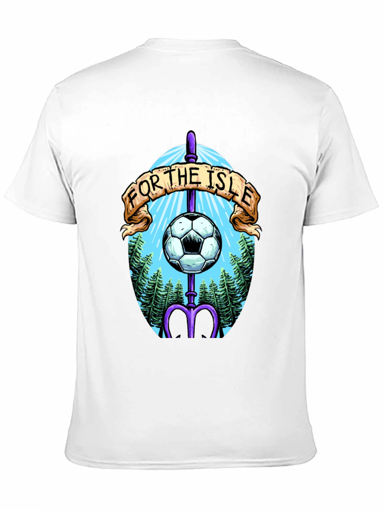 For The Isle Soccer T-Shirt - Black