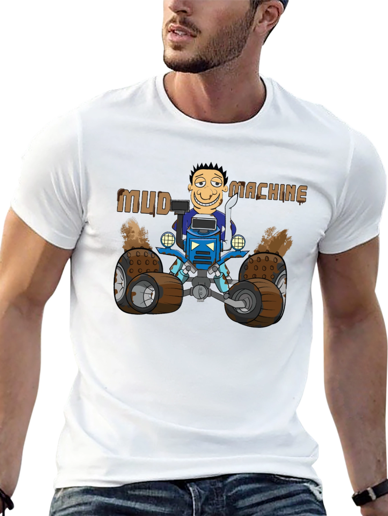 Mud Machine Graphic T-Shirt