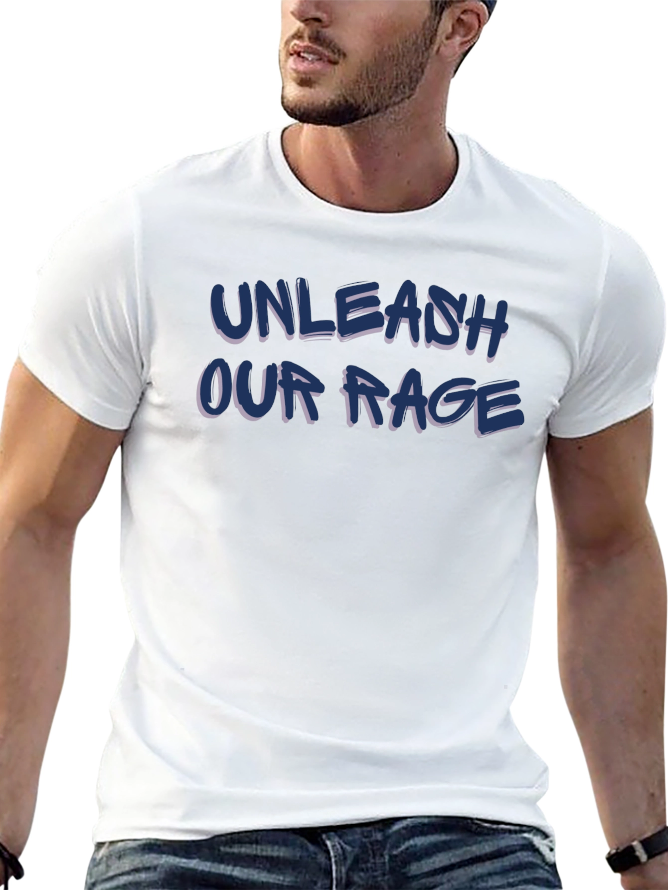 Unleash Our Rage Graphic Tee - Bold Statement Shirt