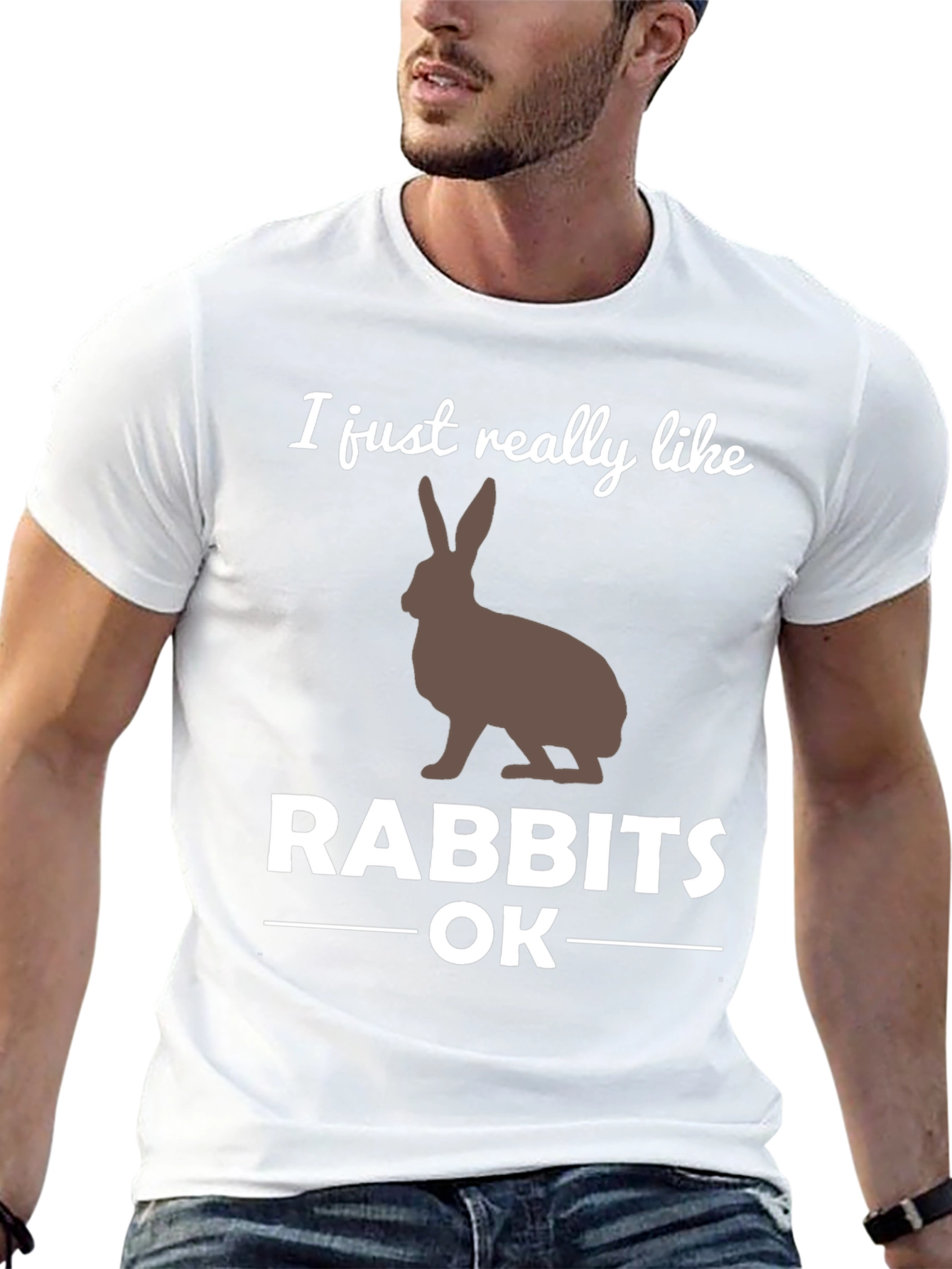 I Like Rabbits OK Graphic T-Shirt