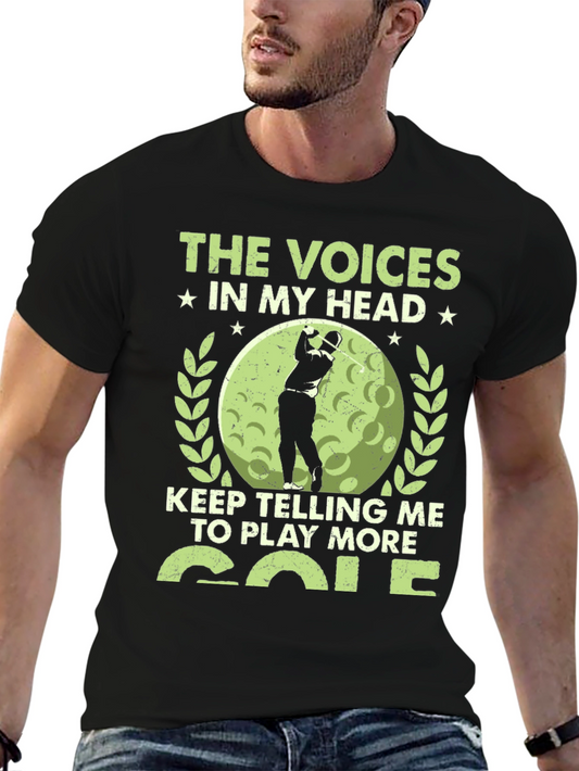 Golf T-Shirt: The Voices In My Head