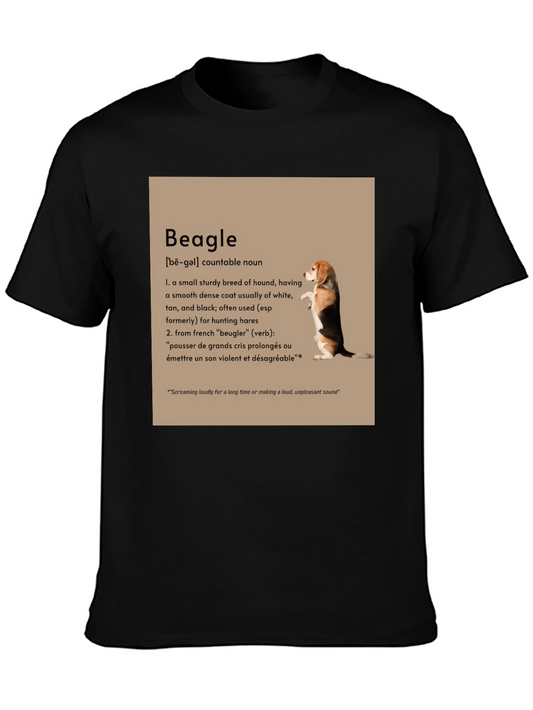 Beagle Definition Graphic T-Shirt - Dog Lover Tee