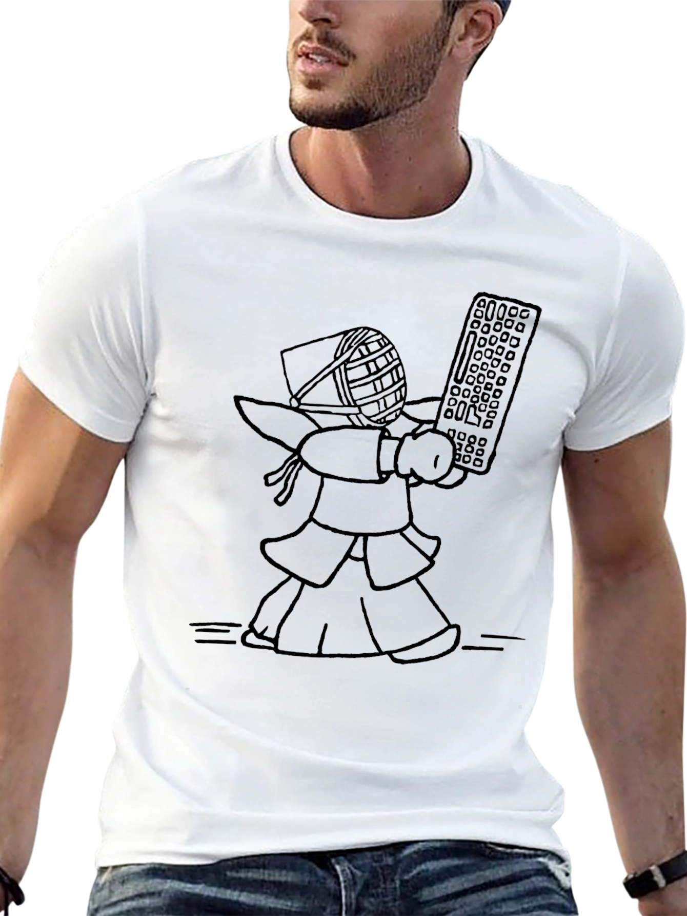 Kendo Keyboardist Black T-Shirt