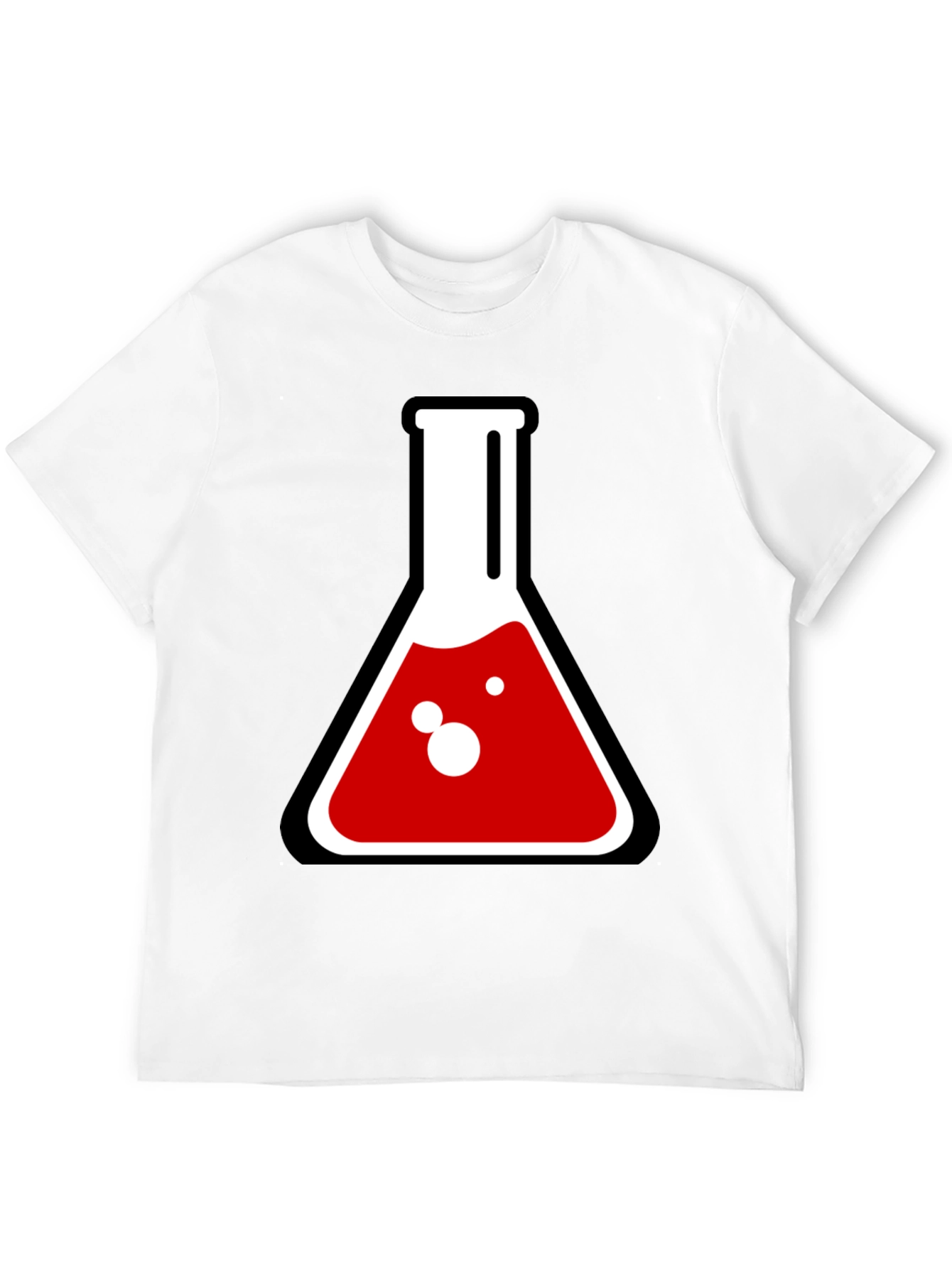 Science Lab Beaker Graphic Tee - Experiment Style