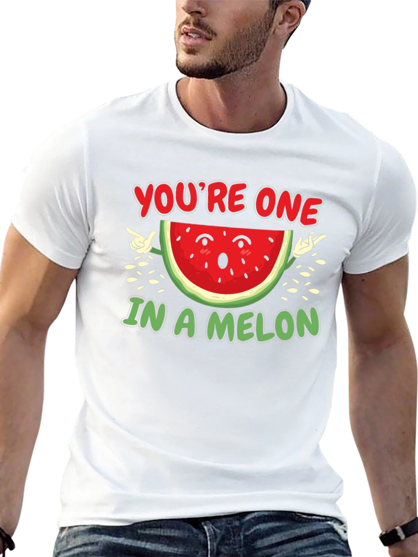 Youre One In A Melon Graphic T-Shirt