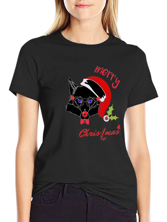 Festive Fox Christmas T-Shirt