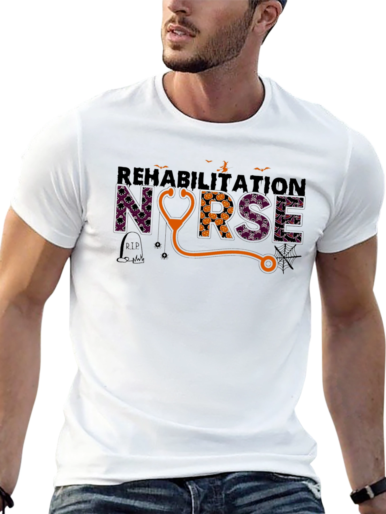 Rehabilitation Nurse Halloween T-Shirt