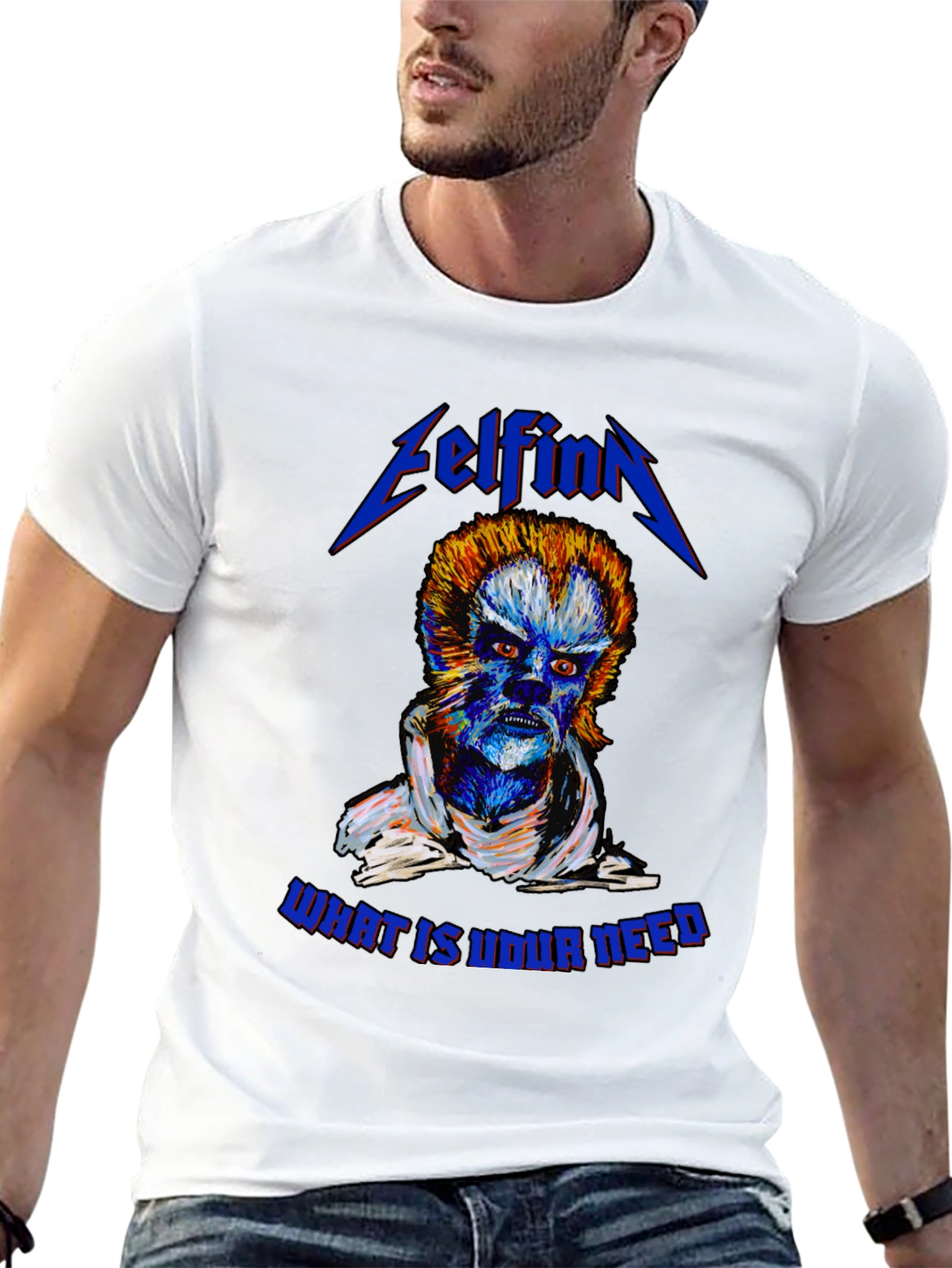 Elfinn What is Your Need Graphic T-Shirt