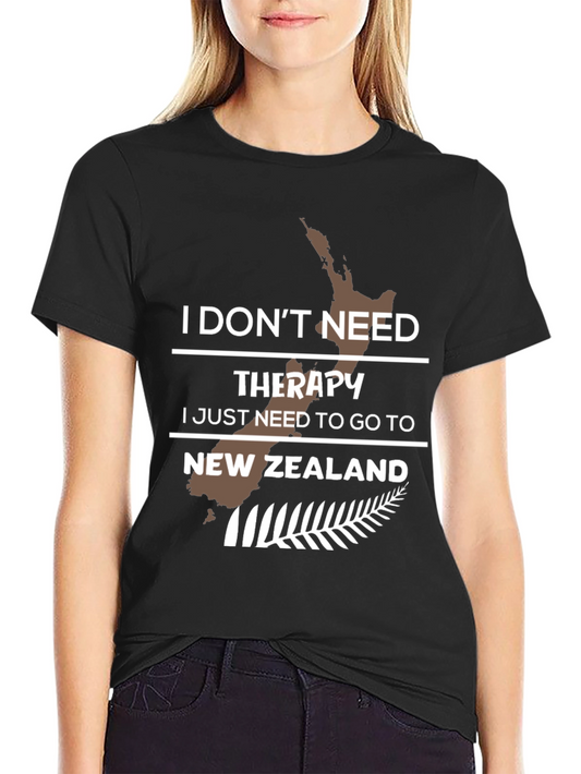 Funny New Zealand Therapy T-Shirt