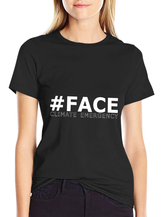 #FACE Climate Emergency Graphic Tee - Black