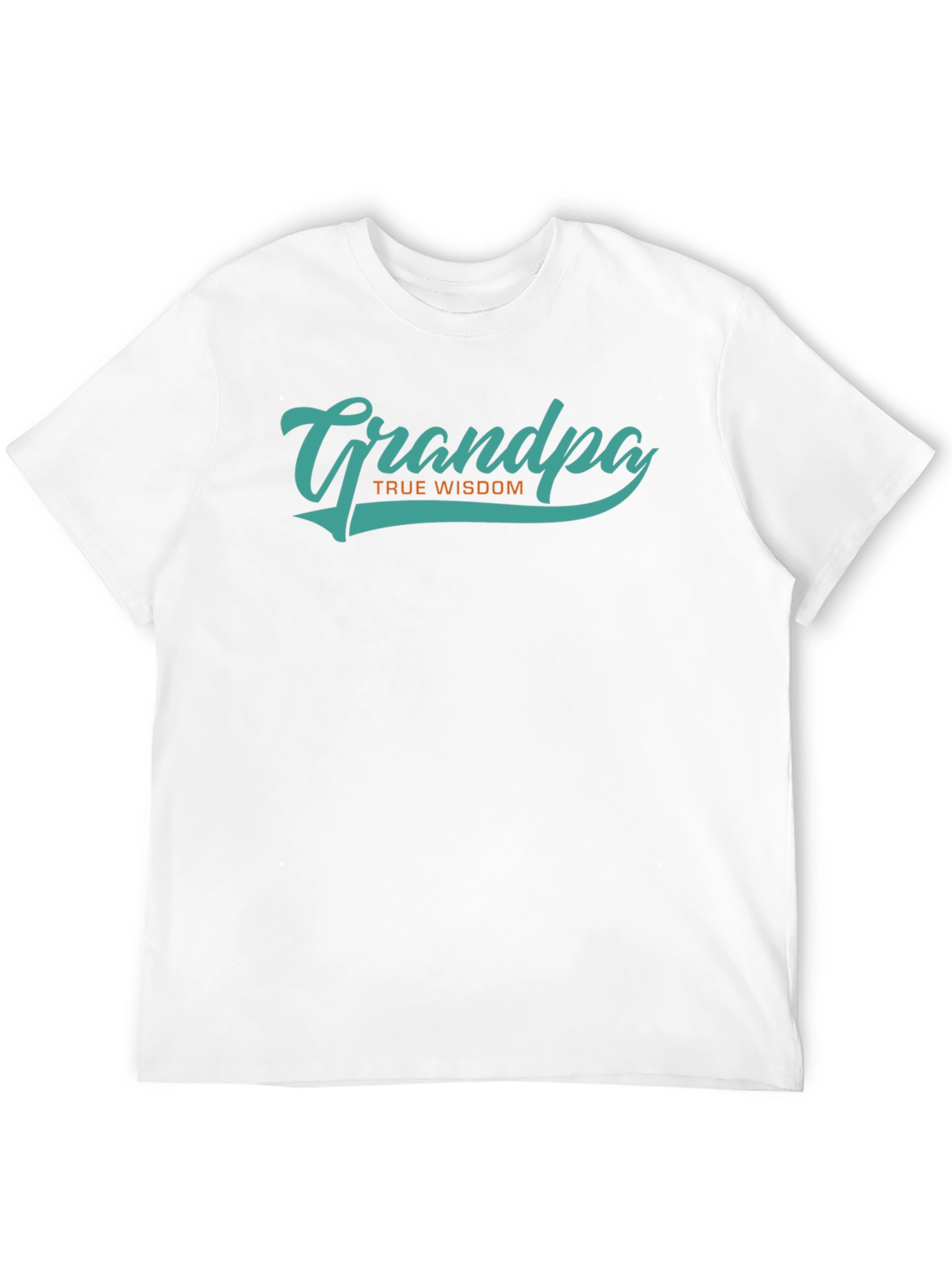 Grandpa True Wisdom Graphic Tee - Black Casual Shirt