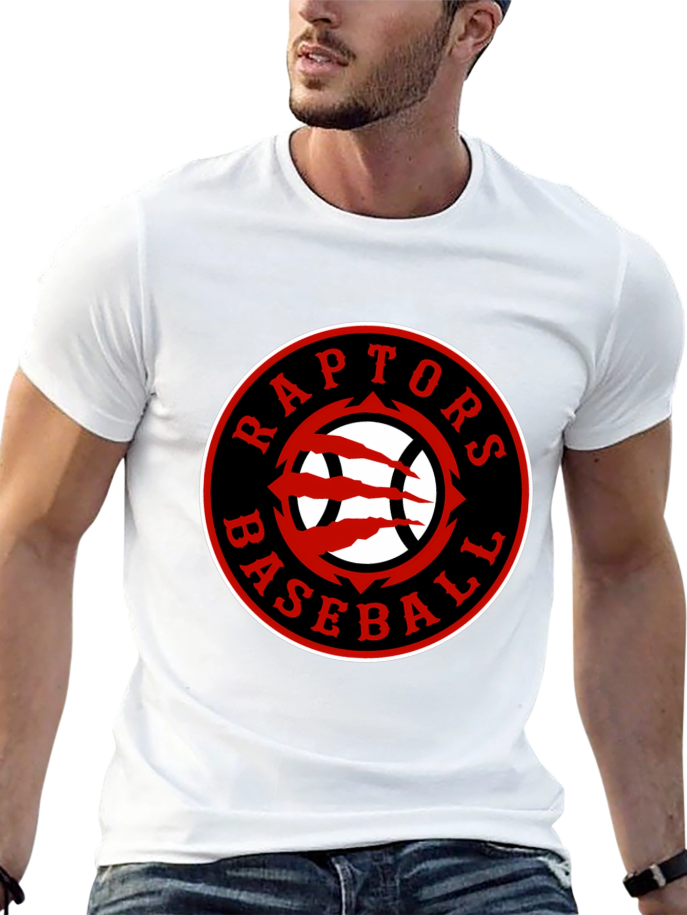 Raptors Baseball Graphic T-Shirt