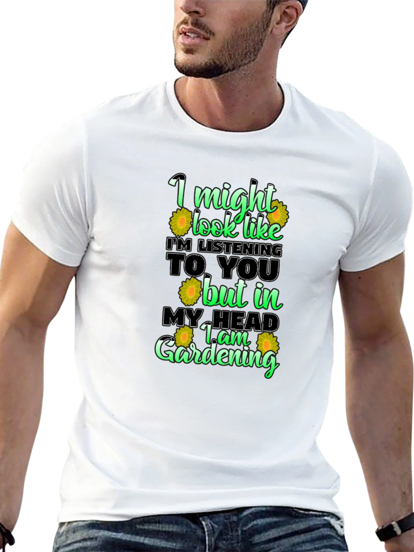 Gardening Mind T-Shirt Funny Gardener Tee