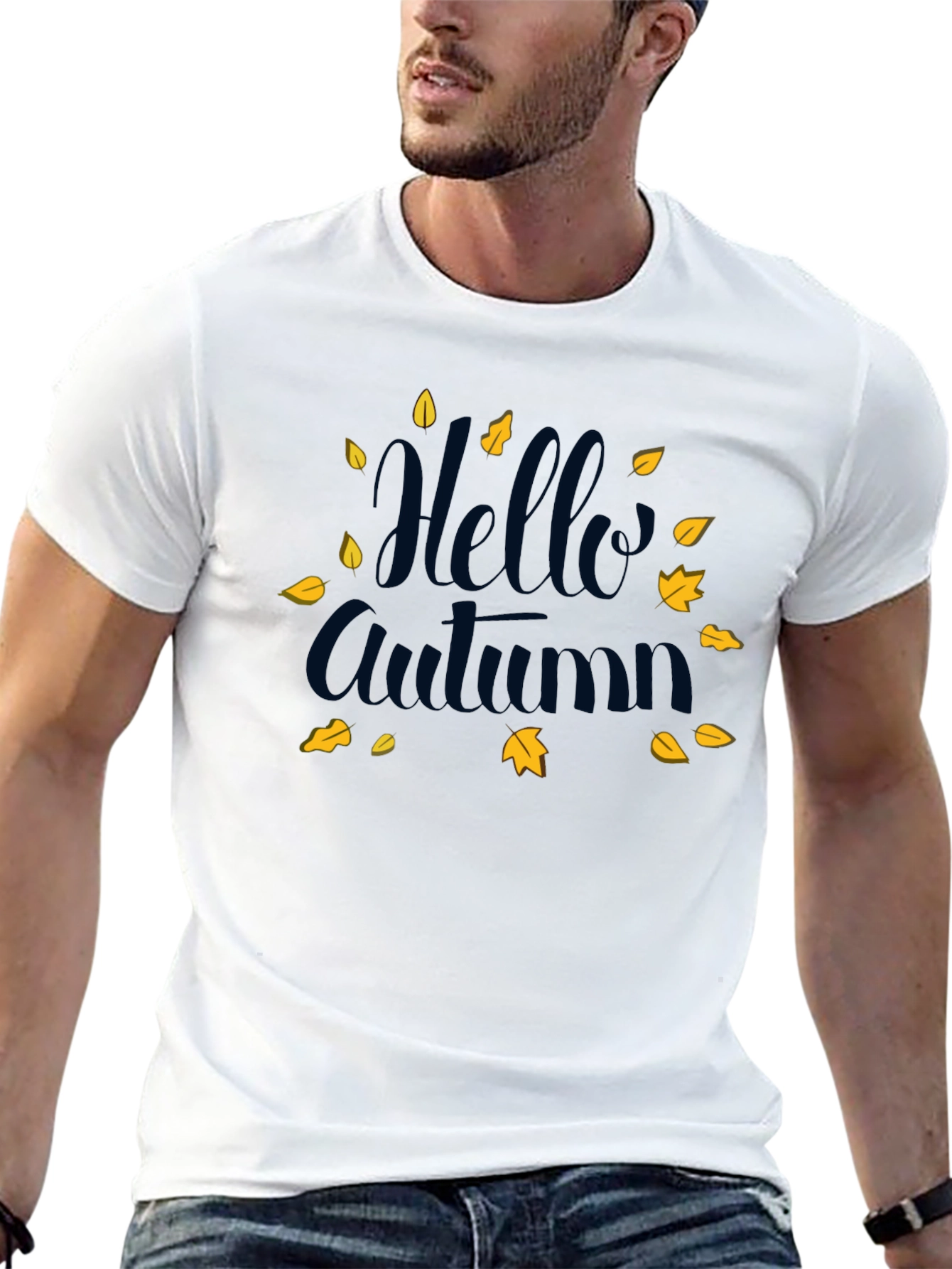 Hello Autumn Graphic T-Shirt