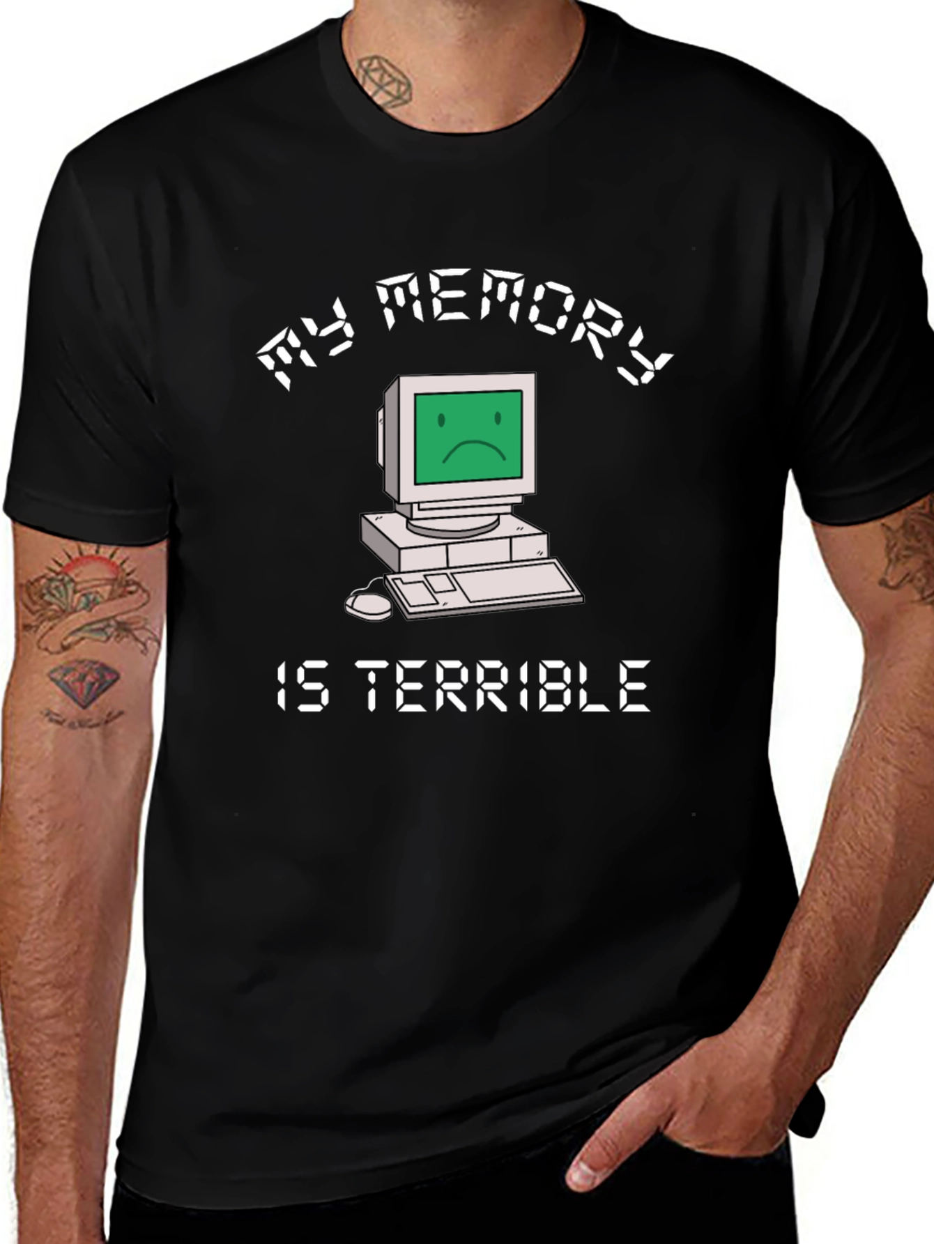 My Memory Is Terrible Funny Computer T-Shirt