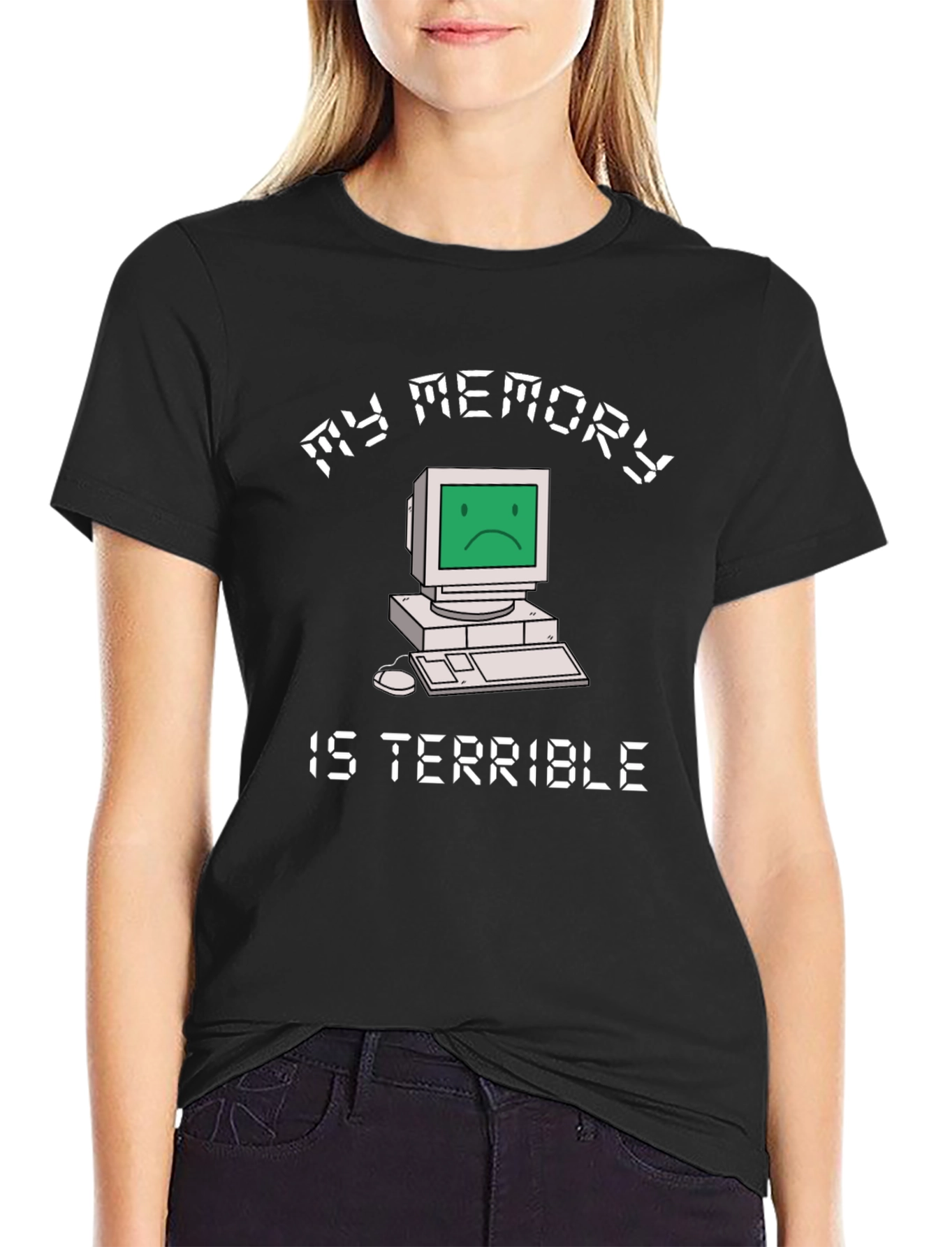 My Memory Is Terrible Funny Computer T-Shirt