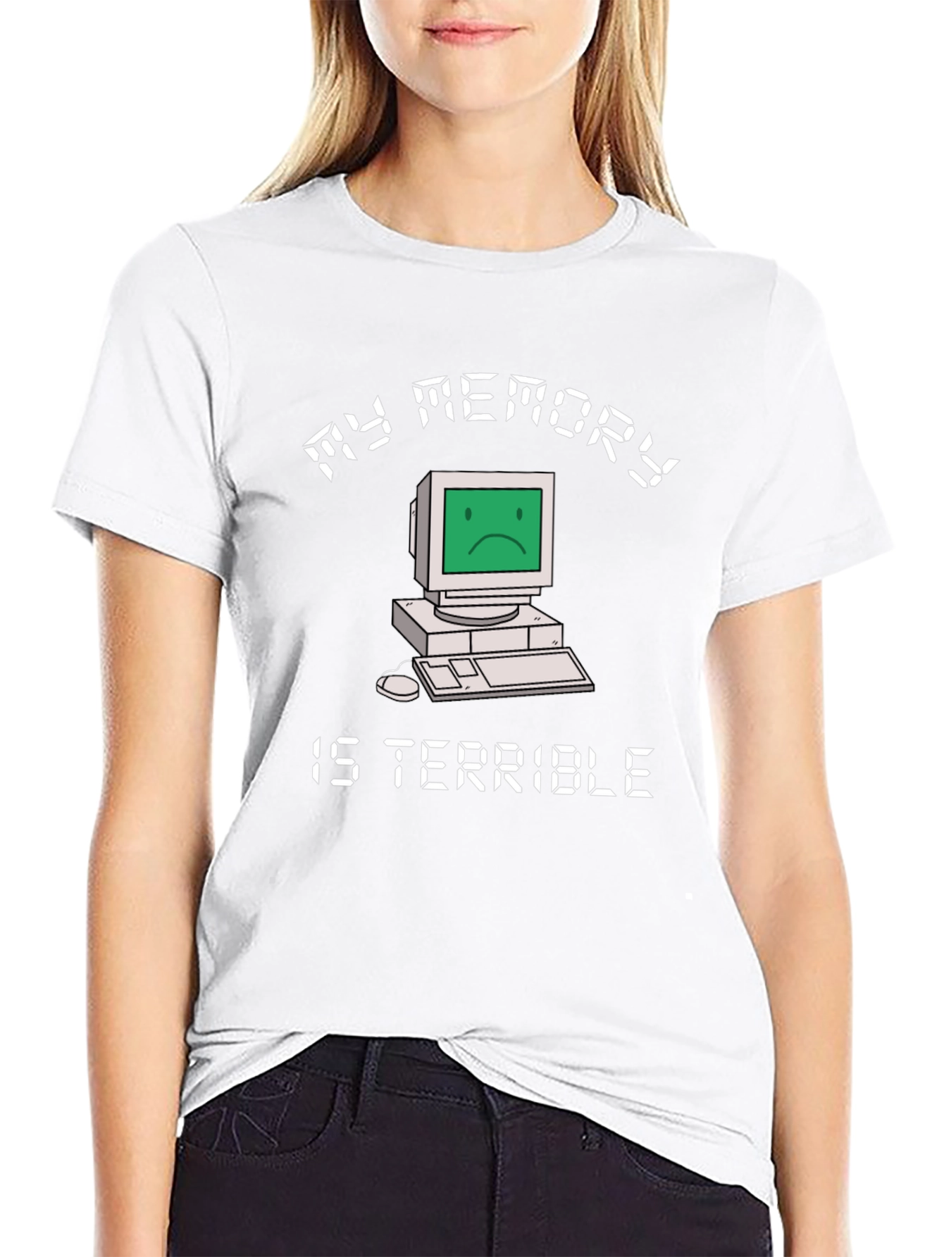 My Memory Is Terrible Funny Computer T-Shirt