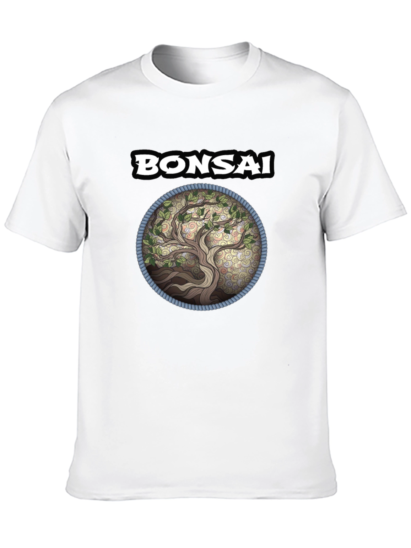 Bonsai Tree Graphic T-Shirt - Nature Inspired Design
