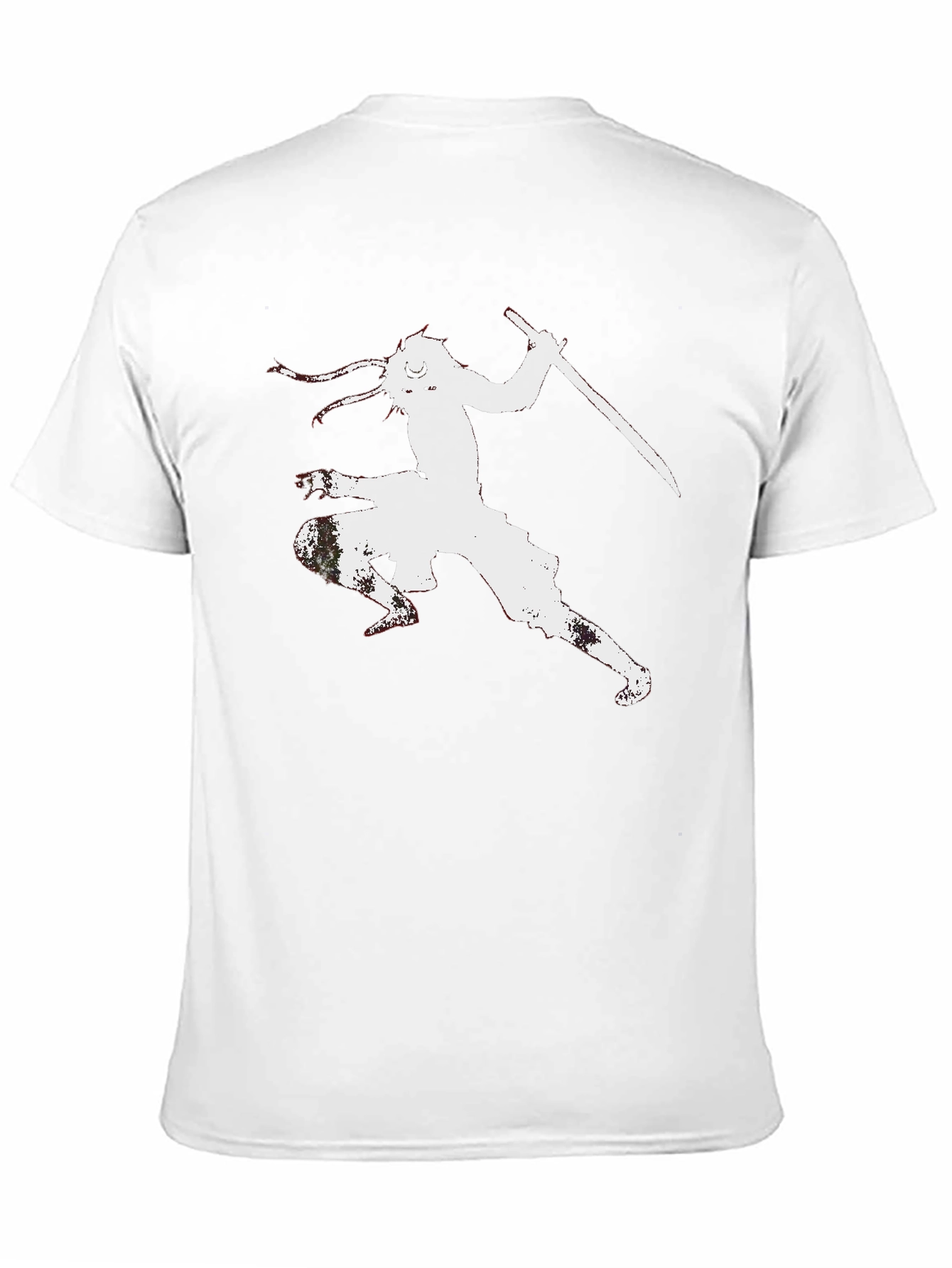 Samurai Sword Black T-Shirt