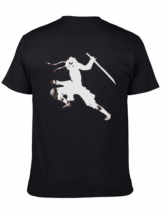 Samurai Sword Black T-Shirt