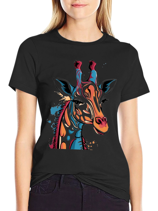 Cool Giraffe Graphic Tee - Stylish Unisex Shirt