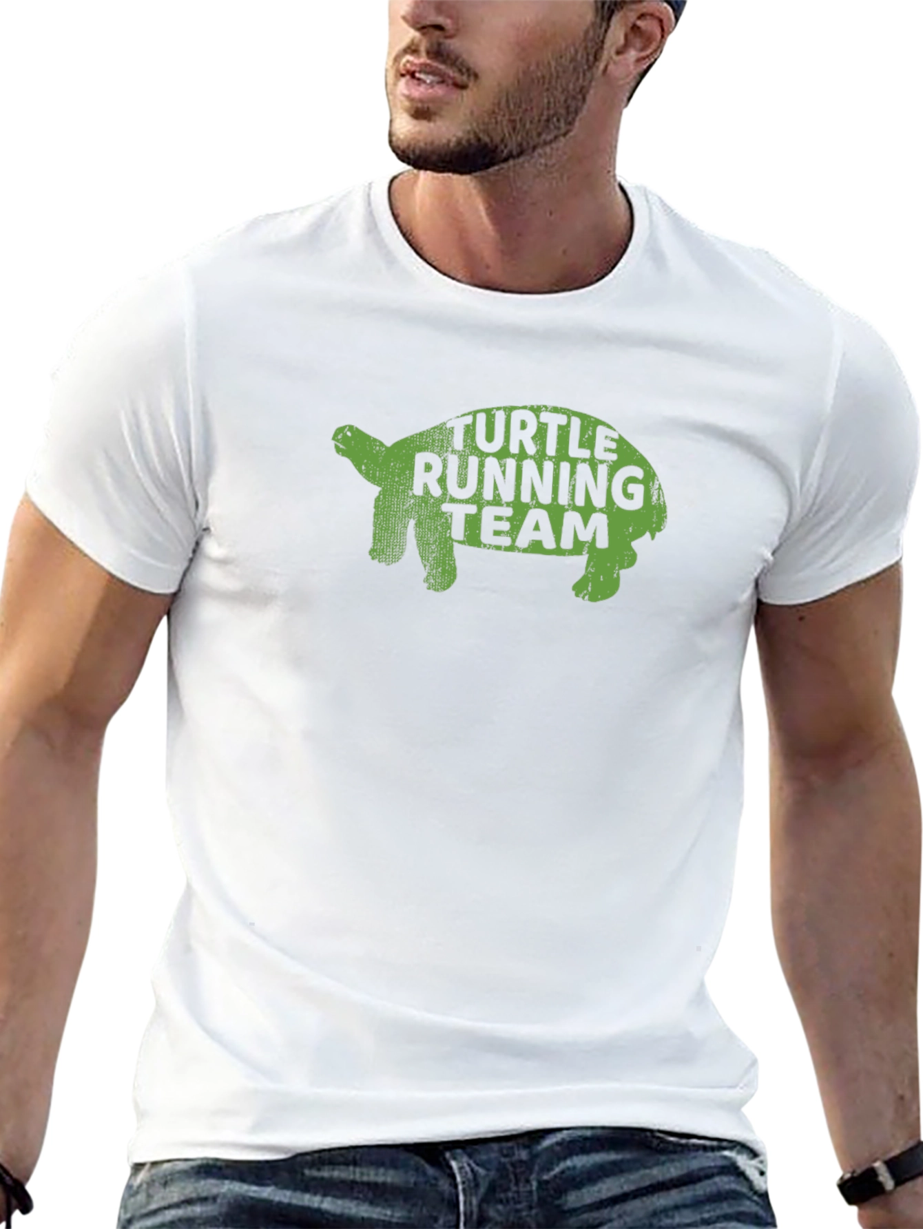 Turtle Running Team Black T-Shirt