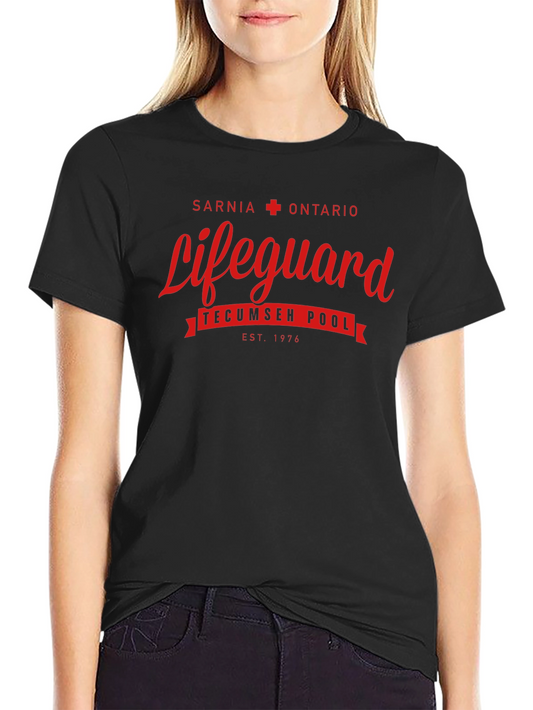 Lifeguard Tecumseh Pool T-Shirt - Sarnia Ontario Est. 1976