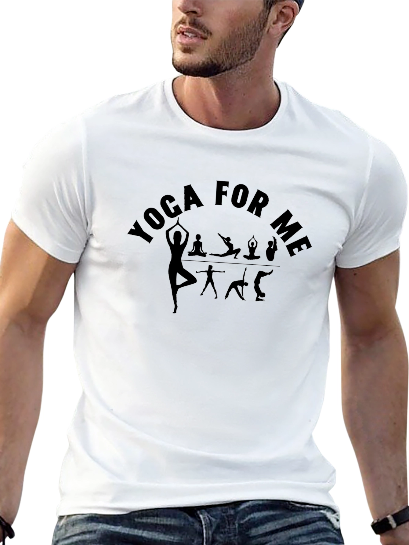 Yoga For Me Graphic T-Shirt - Relaxed Fit