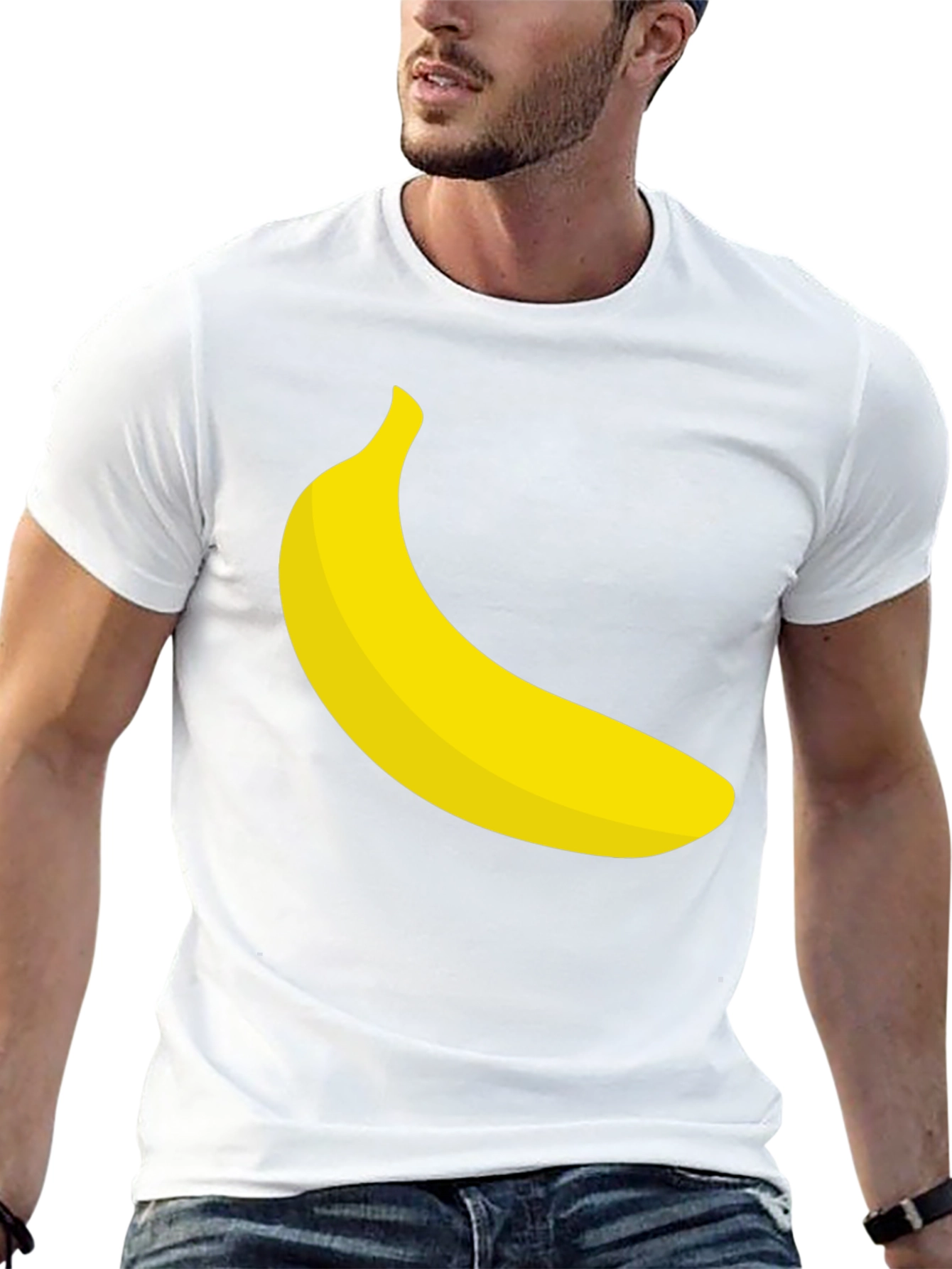 Banana Graphic Black T-Shirt - Fun & Quirky