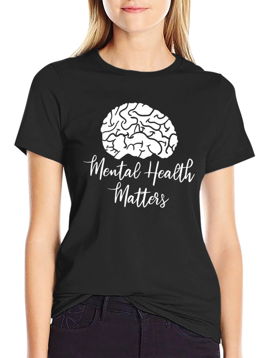 Mental Health Matters Black T-Shirt