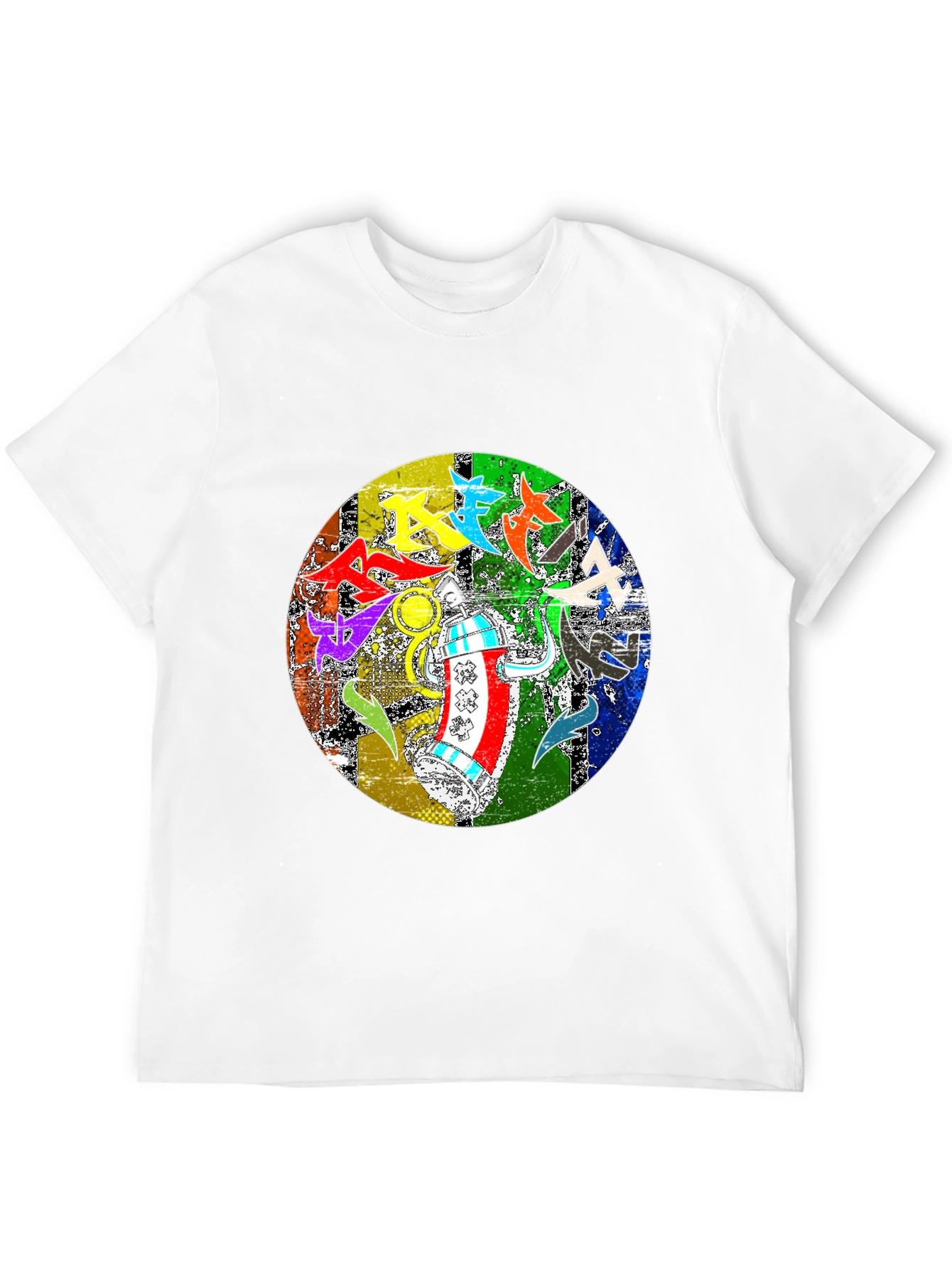 Graffiti Art Spray Paint Graphic Tee