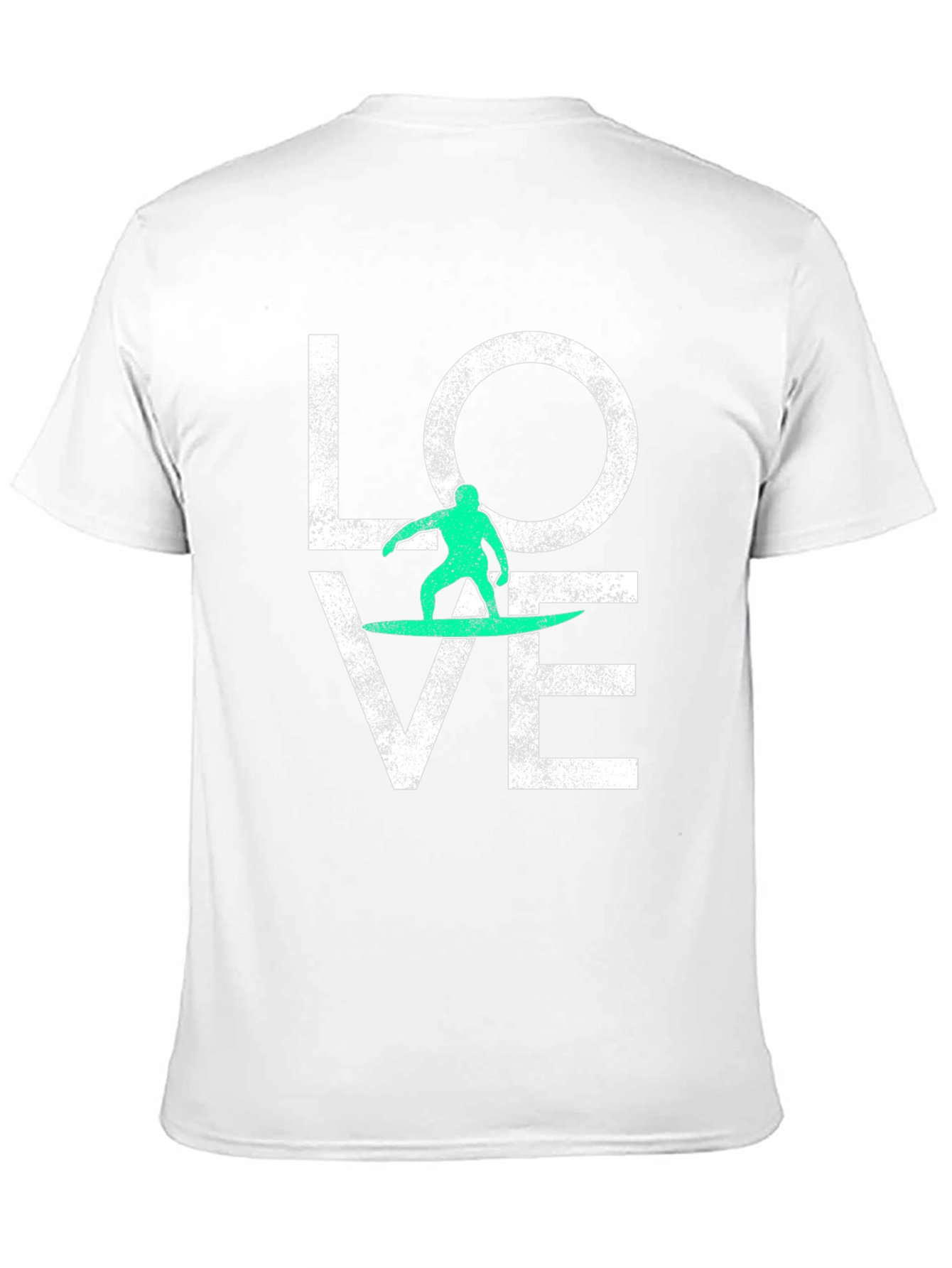 Surfing Love Graphic Tee - Black T-Shirt